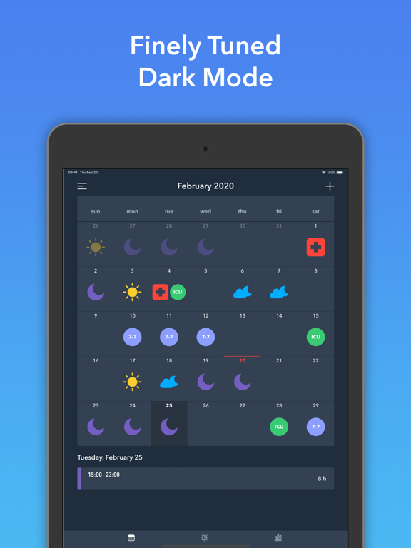 Shift Calendar - Work Schedule iPad screenshot 5 - Productivity app