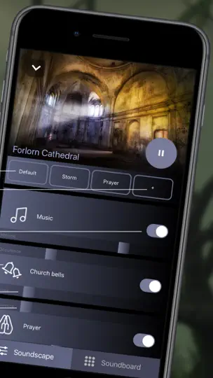 Captura de pantalla de RPG Sounds Fantasy Worlds en iPhone 7