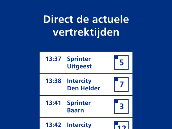 NS Perronwijzer iPad app afbeelding 3
