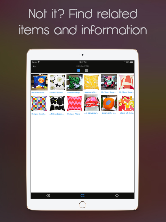 EyeSpy iPad screenshot