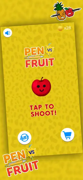 Game screenshot Tap to Hit: Pen VS Fruit mod apk