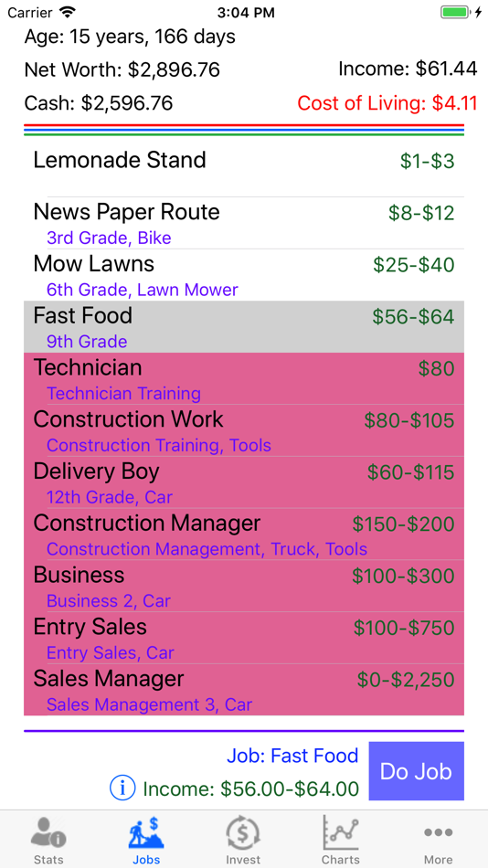 #1. From Rags to Riches (iOS) 由: Ryan Tensmeyer