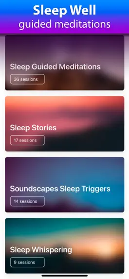 Game screenshot Sleep Meditation Hypnosis App apk