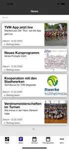 Turnverein Müllheim screenshot #3 for iPhone