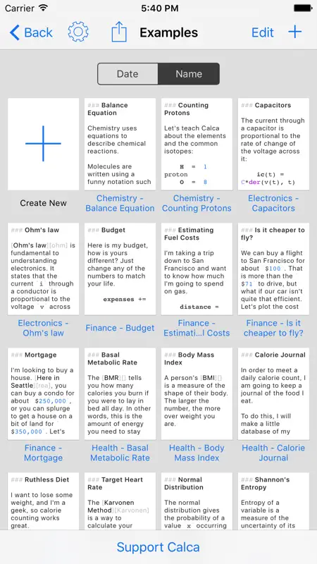 Calca screenshot 5 of 5