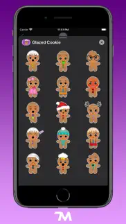 glazed cookie stickers iphone screenshot 3