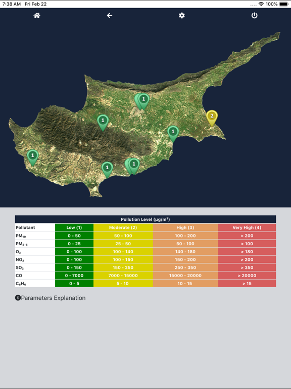 Screenshot #5 pour Air Quality Cyprus