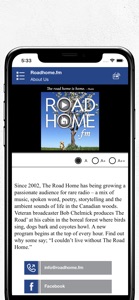 Roadhome fm screenshot #4 for iPhone