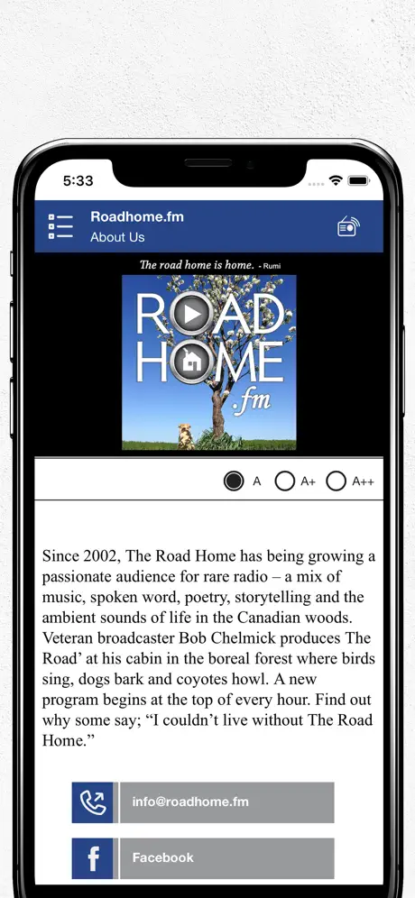 Roadhome fm