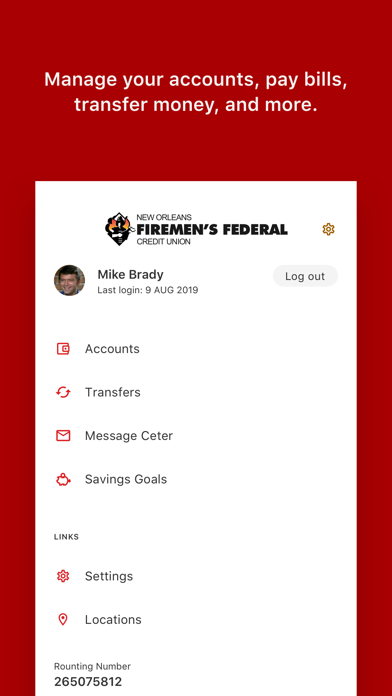 How to cancel & delete New Orleans Firemens FCU from iphone & ipad 3