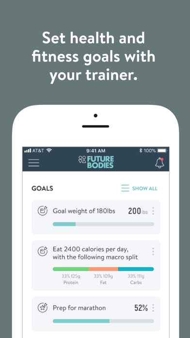 Future Bodies Coaching App Screenshot