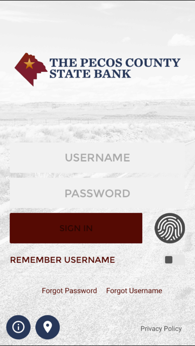 The Pecos County State Bank Screenshot