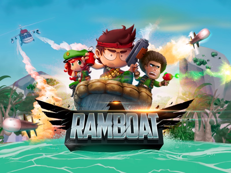 Ramboat - Corrida e atirar screenshot 7