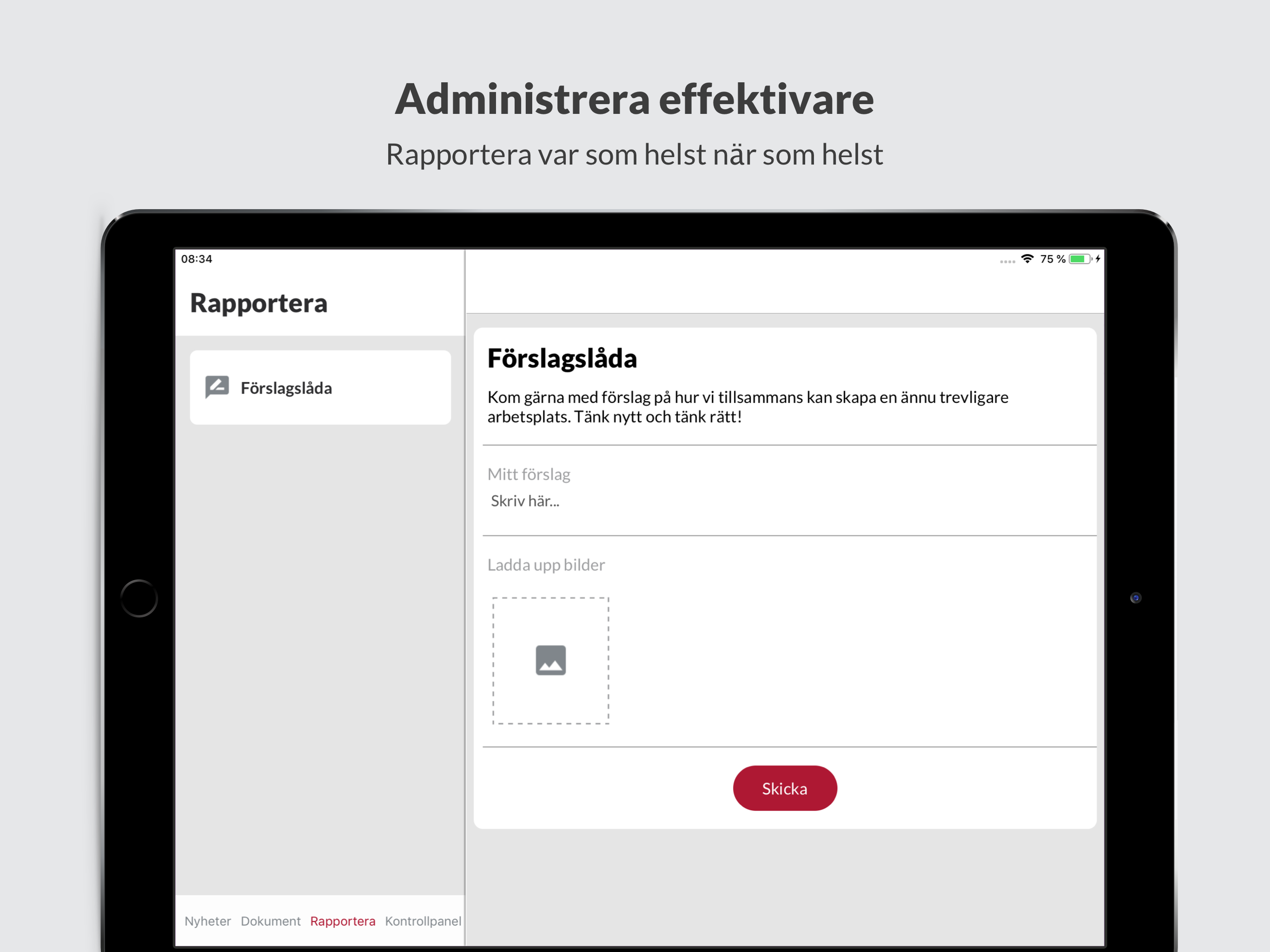 WKER  - mobilt intranät