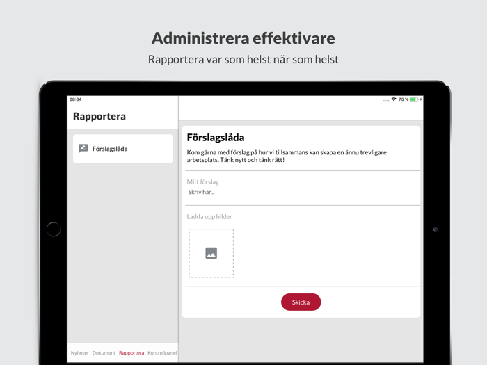 WKER  - mobilt intranät