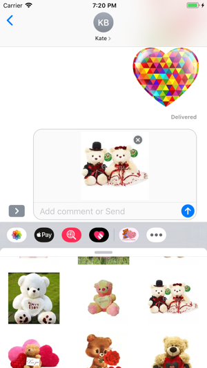 Valentine Hearts & Teddy Bears(圖6)-速報App