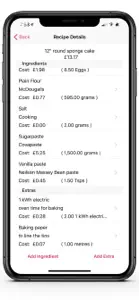 Cost A Cake Pro screenshot #7 for iPhone