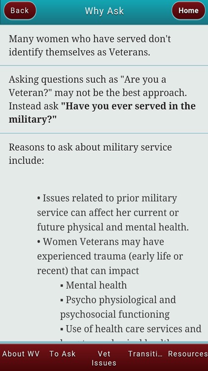 Caring4Women Veterans