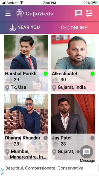 GujjuWeds - Gujarati Dating Screenshot