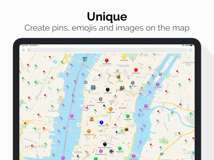 Contact Map - The Map Planner