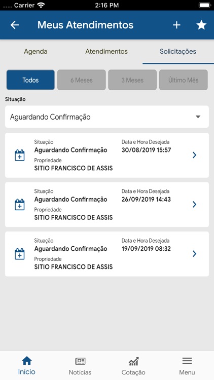 App Produtor Datacoper