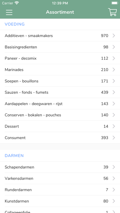 Claes Store Screenshot