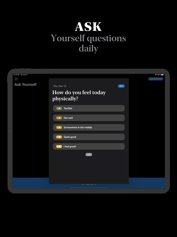 Screenshot #4 pour Ask Yourself Everyday