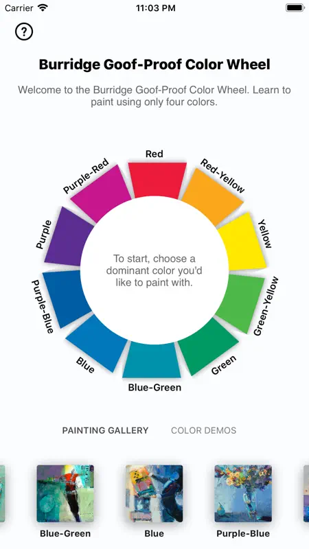 Burridge Color Wheel screenshot 1 of 4