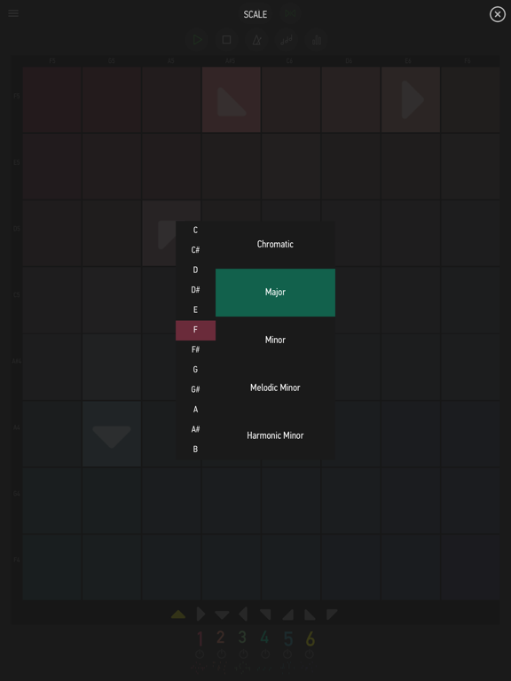 Padal iPad screenshot 3 - Music app