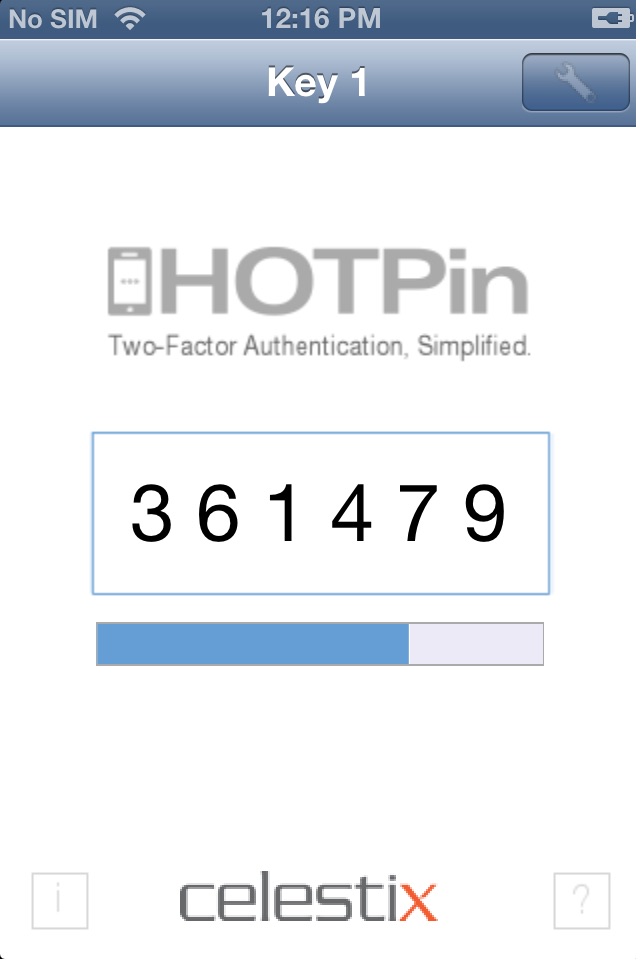 HOTPin Client for iOS screenshot 2