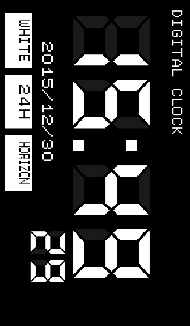 Digital clockSimple