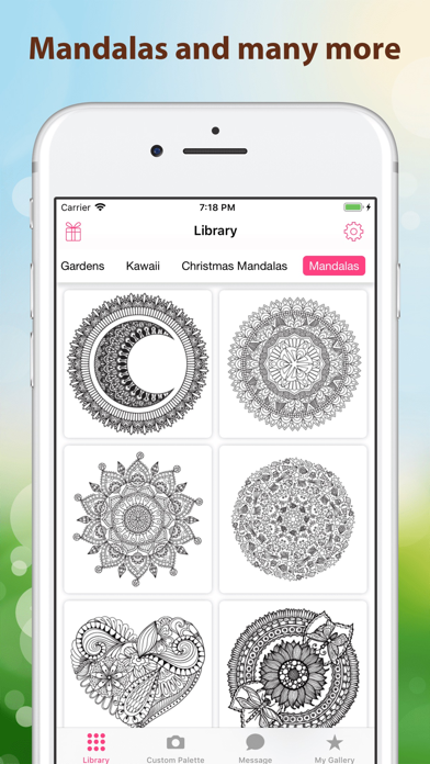 Color4u: Adult Coloring Book Screenshot