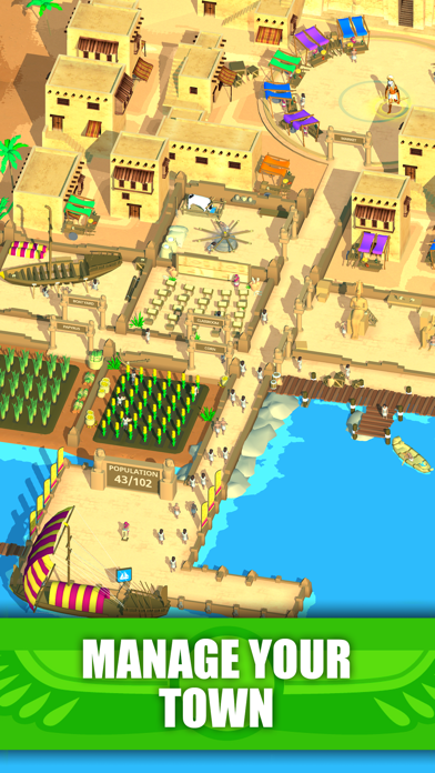 Screenshot #1 pour Idle Egypt Tycoon: Empire Game