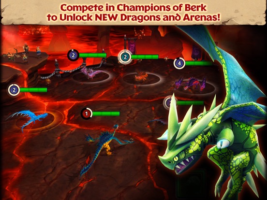 Dragons: Rise of Berk для iPad