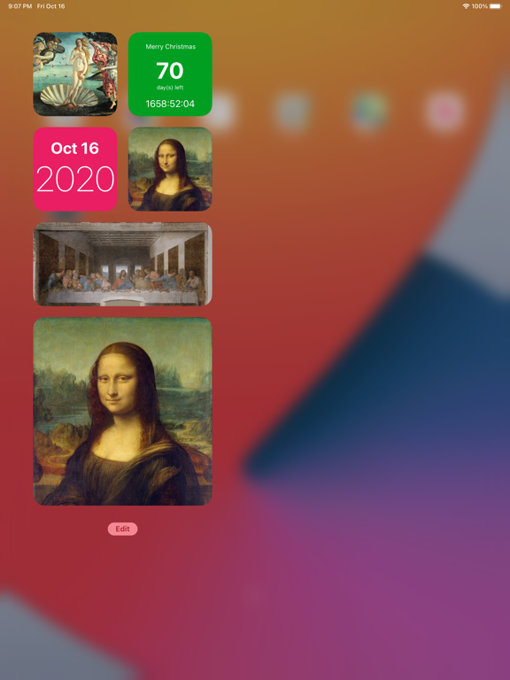 Screenshot #6 pour Widget of Art - Mini