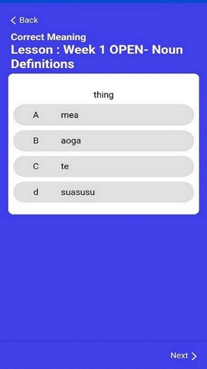 Matou Samoan Language