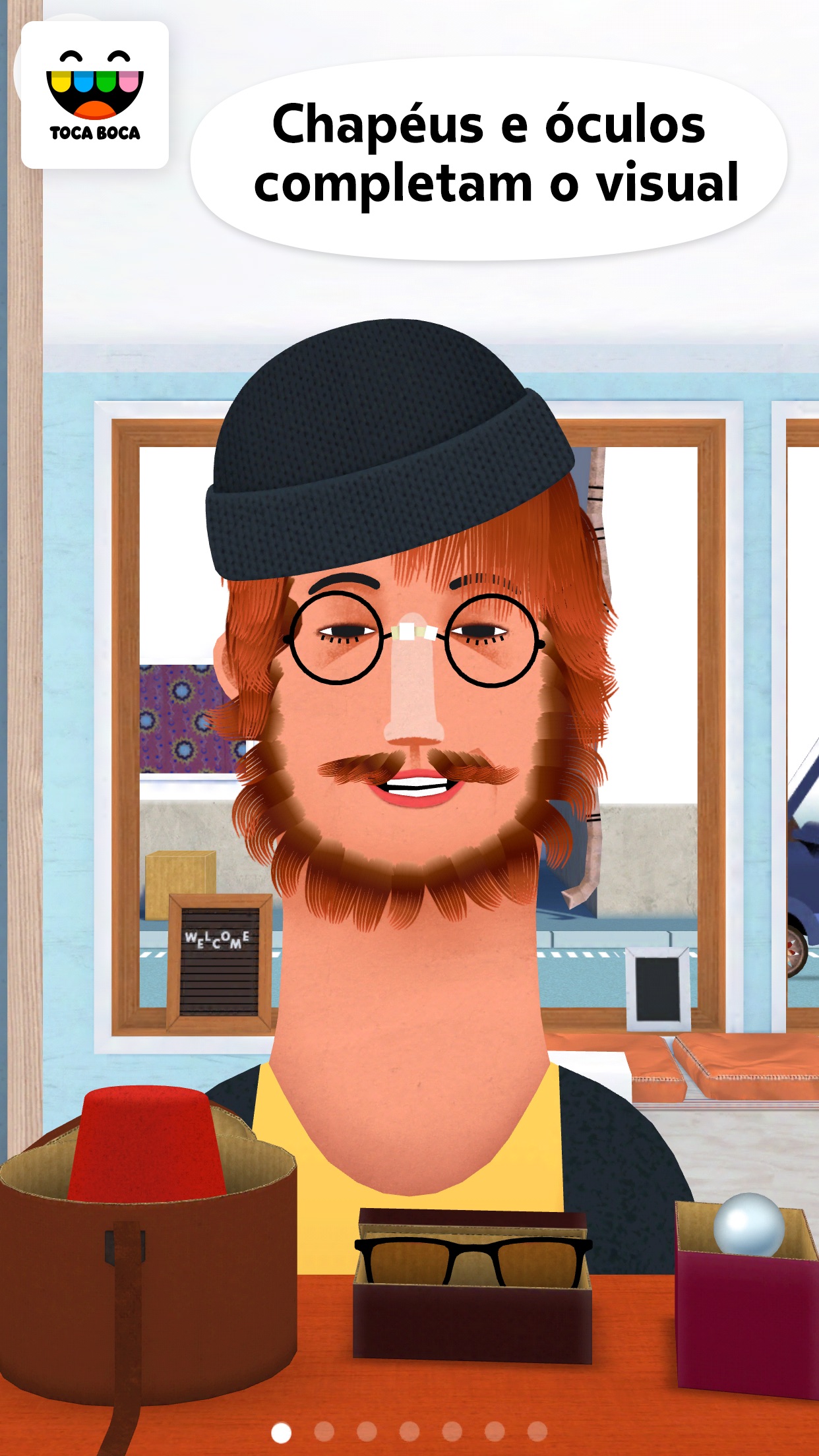 Screenshot do app Toca Hair Salon 2