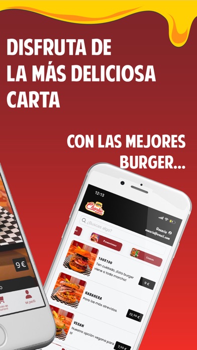 Charlie burger food screenshot 2