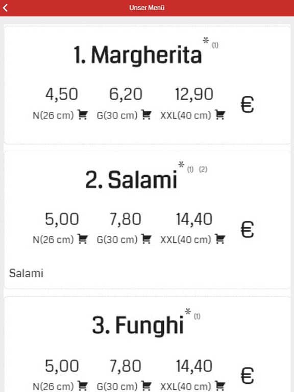 Screenshot #5 pour Pizza Profi Essen