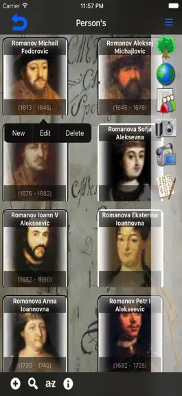 Game screenshot Genealogical trees of families apk