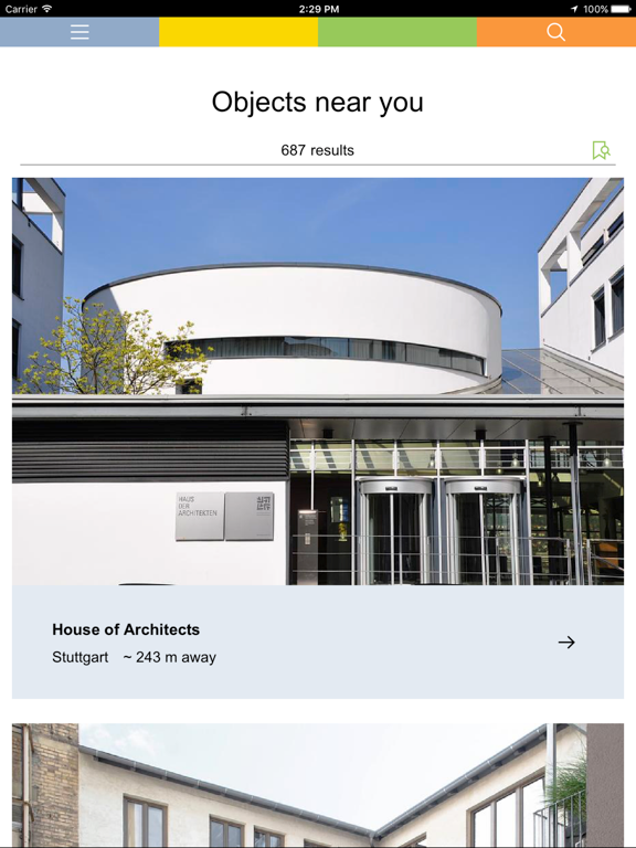Architectural Guide BW iPad screenshot