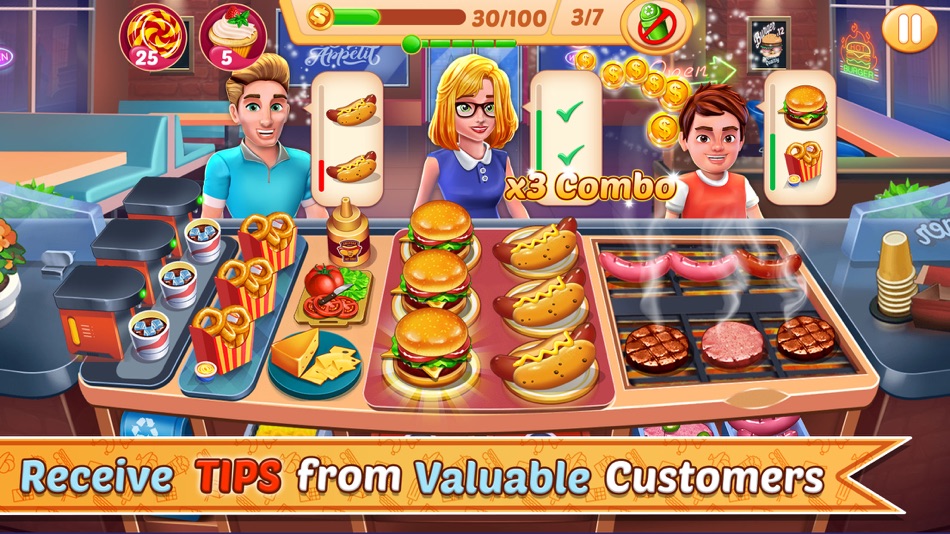 Kitchen Station Chef : Cook it - 4.2 - (iOS)