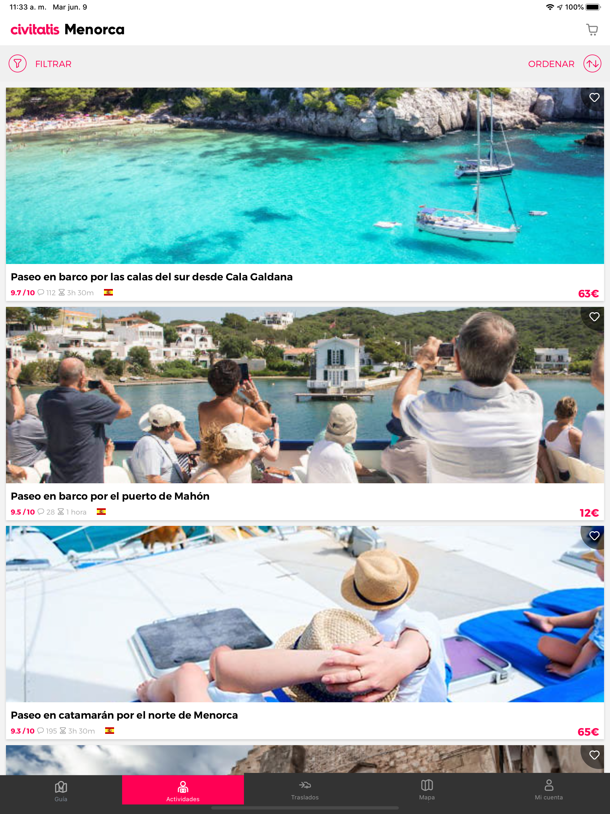 Guía de Menorca Civitatis.com