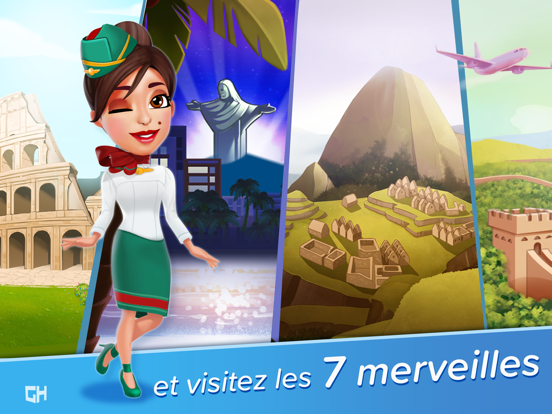 Screenshot #5 pour Amber's Airline - 7 Wonders