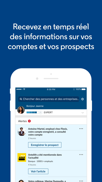 Screenshot #1 pour LinkedIn Sales Navigator