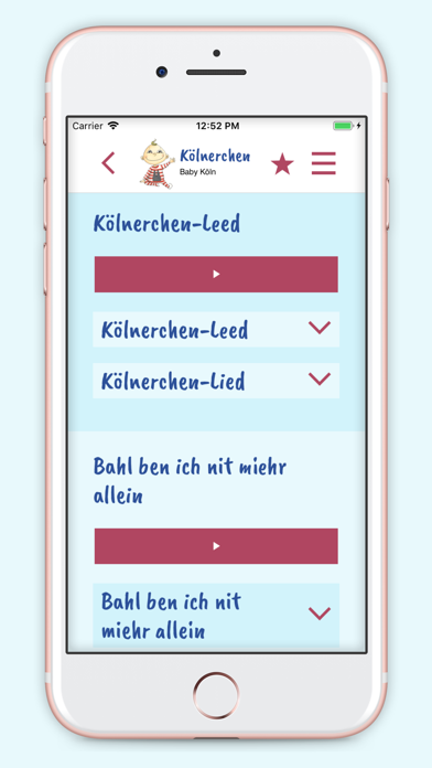 Kölnerchen Baby App Screenshot