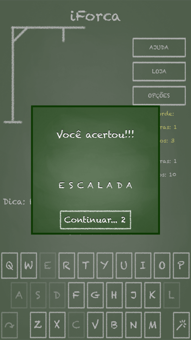 iForca - Hangman in Portuguese Screenshot