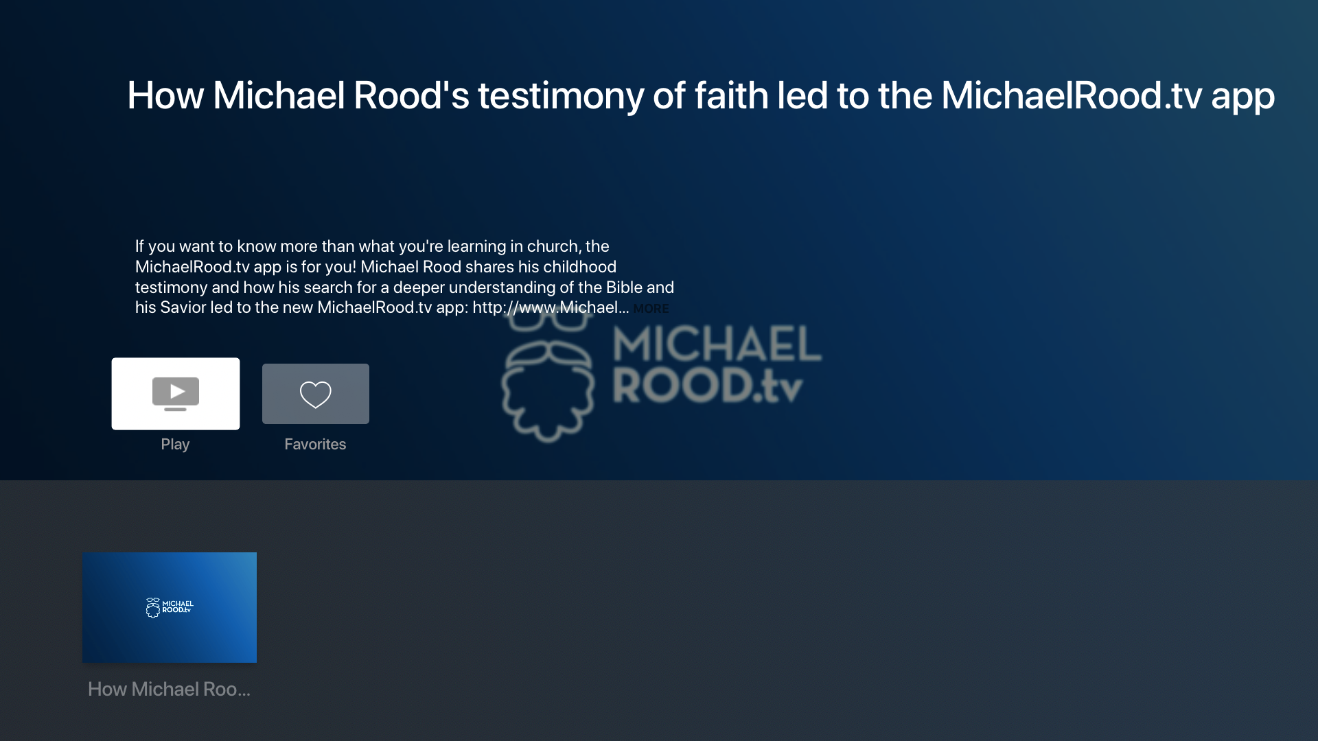 Michael Rood TV
