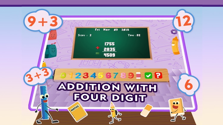 Learning Basic Math Addition screenshot-3