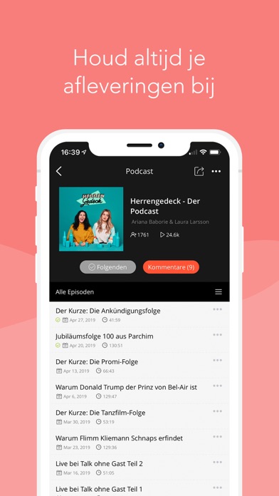 Podbean Podcast App & Player Bildschirmfoto #3